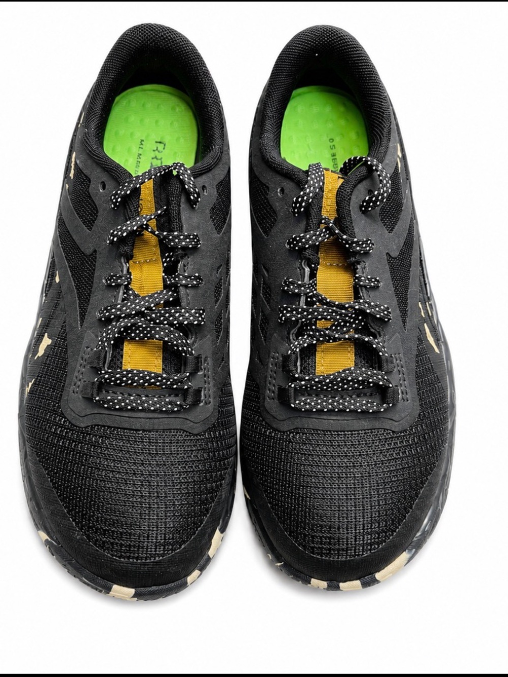 Reebok Nanoflex TR Womens Size 9-10M Black Composite Toe Work Shoes Sneakers